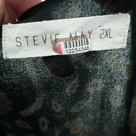 {Stevie May} Kaboki Fan Print Gatsby Dress - Picture 15 of 16